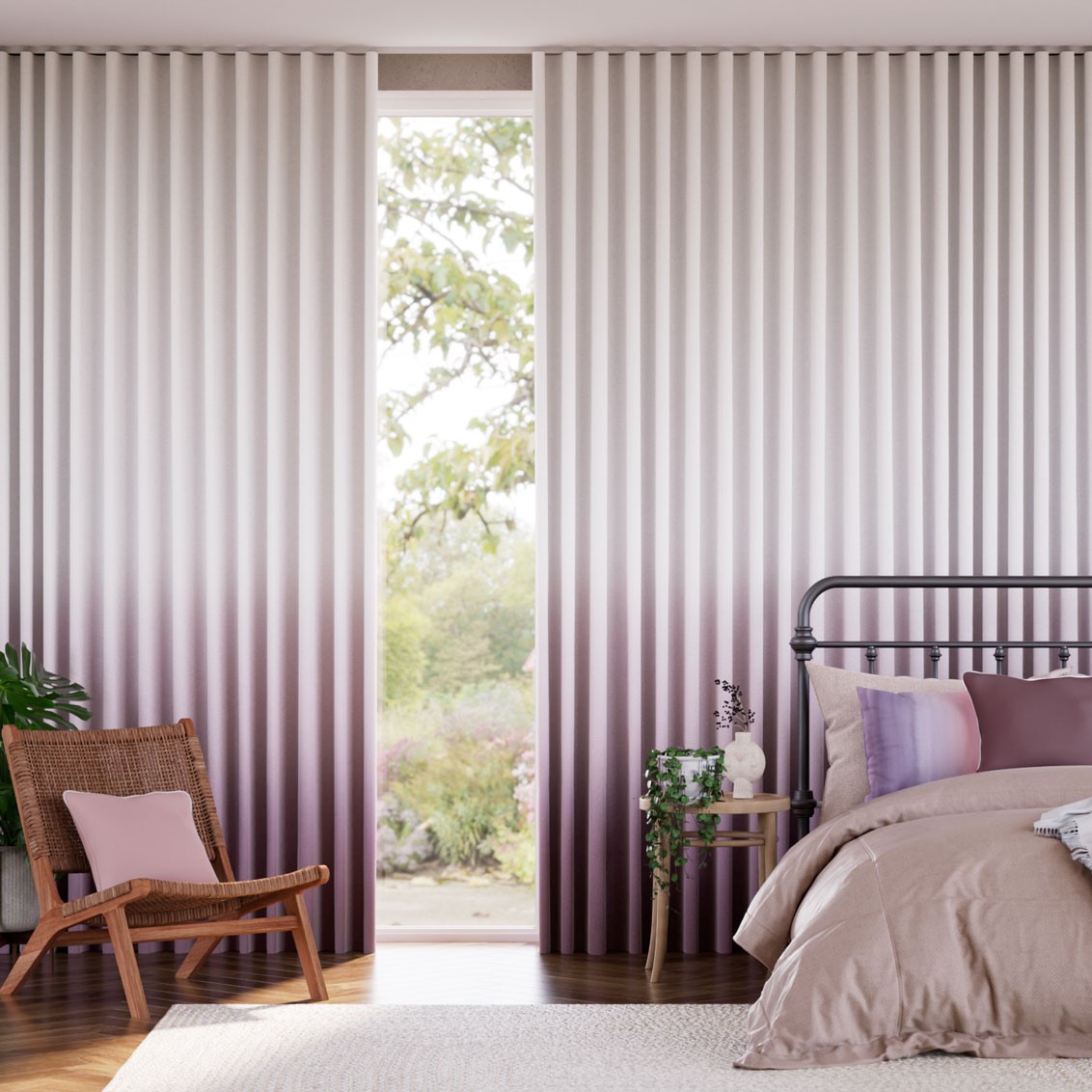 Ombre Heather  Curtains