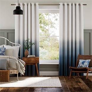 Ombre Midnight Curtains thumbnail image