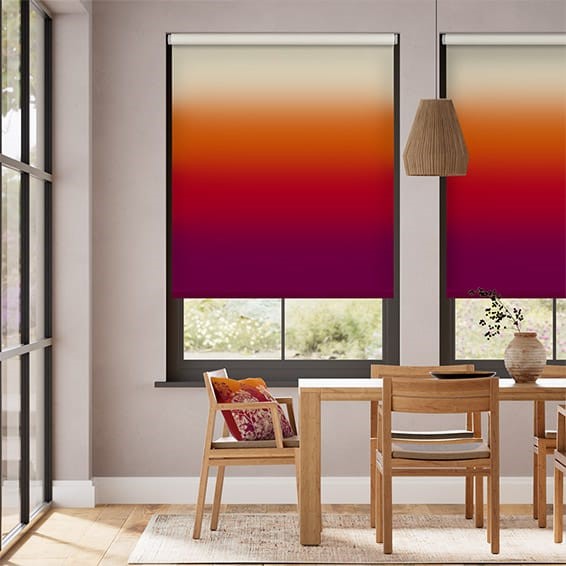 Ombre Sunset Roller Blind