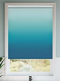 Twist2Go Ombre Teal Roller Blind thumbnail image