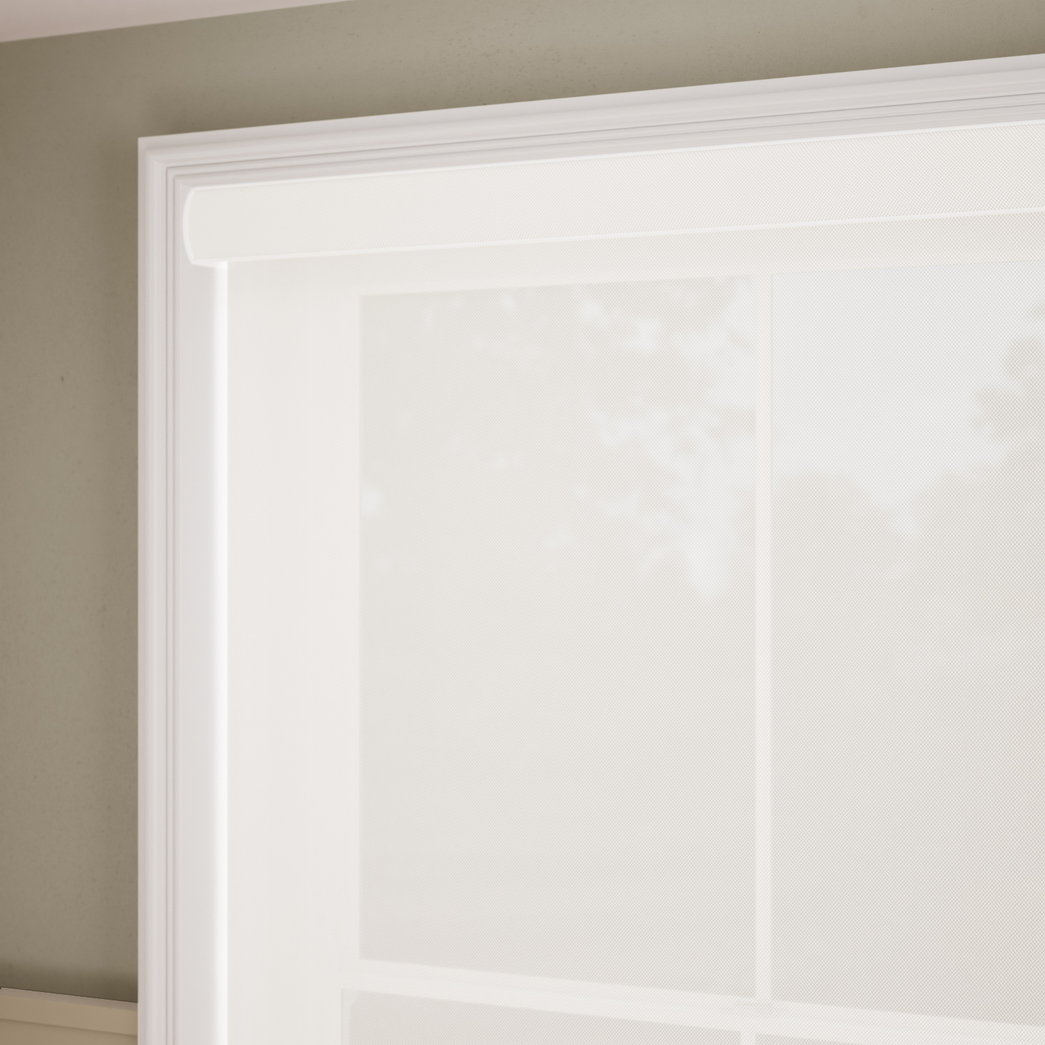 Electric Oracle Alabaster Roller Blind