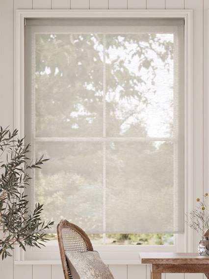 Oriel Voile Ash Roller Blind thumbnail image