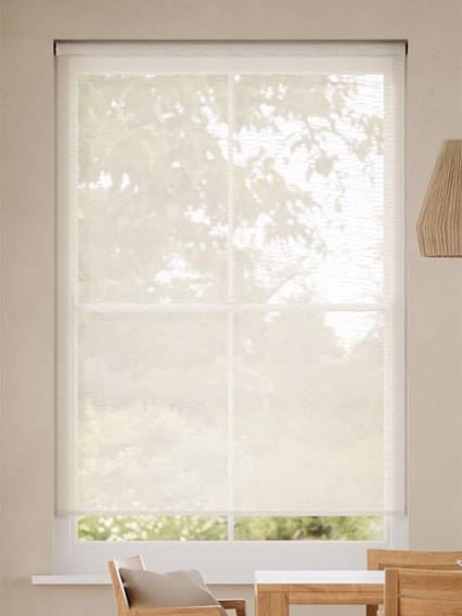 Electric Oriel Voile Whitewash Roller Blind thumbnail image