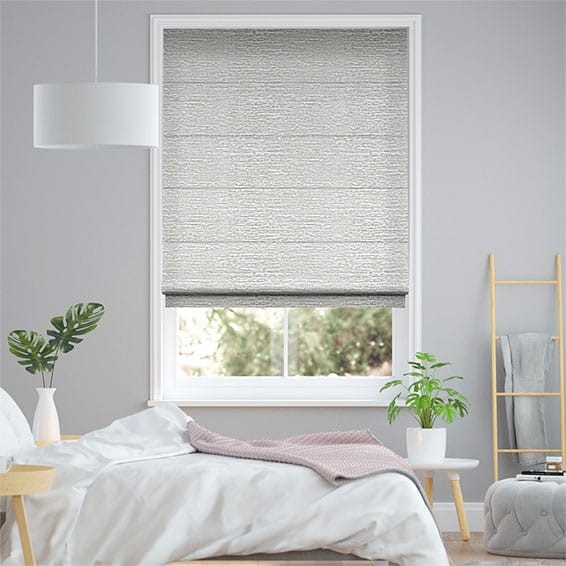 Orla Silver Roman Blind