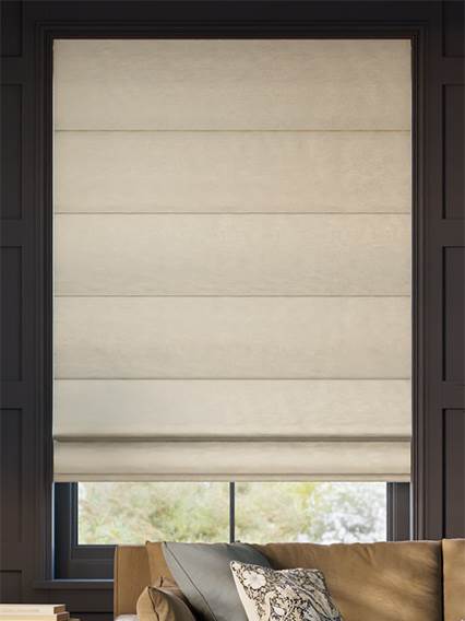 Osaka Faux Silk Champagne Roman Blind thumbnail image