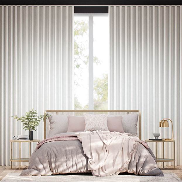 Osaka Faux Silk Snow Curtains thumbnail image