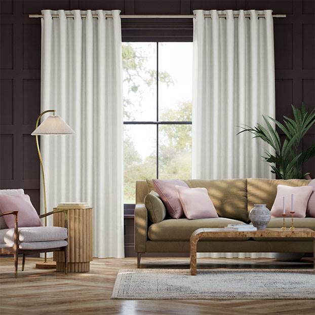 Osaka Faux Silk Pearl Curtains thumbnail image