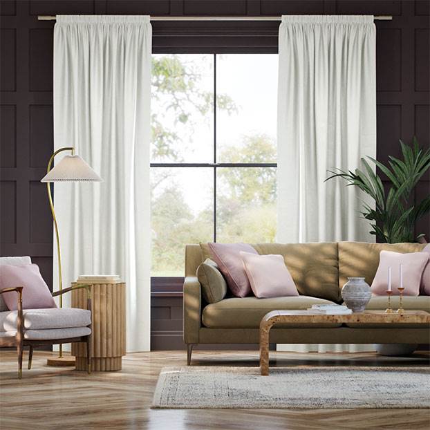 Osaka Faux Silk Pearl Curtains thumbnail image