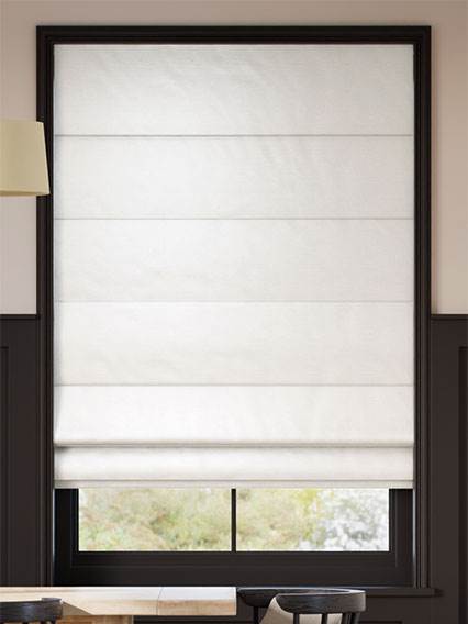 Osaka Faux Silk Ice White  Roman Blind thumbnail image