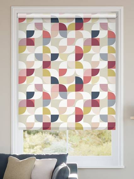 Twist2Go Ottil Berry Crush Roller Blind thumbnail image