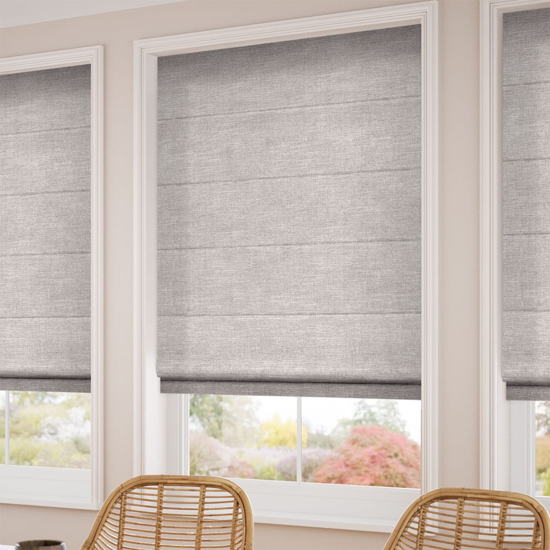 Padstow Cloud Roman Blind