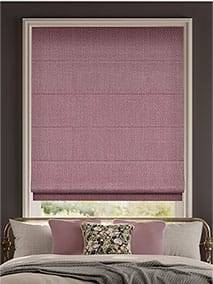 Paleo Linen Damson Roman Blind thumbnail image