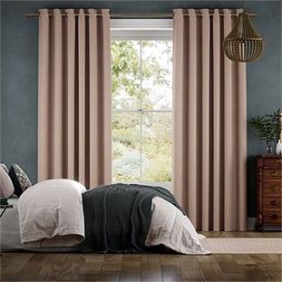 Paleo Linen Dusky Pink Curtains thumbnail image