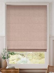 Paleo Linen Dusky Pink Roman Blind thumbnail image