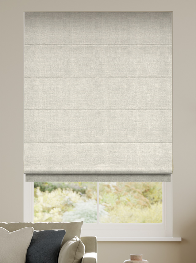 Paleo Linen Ecru Roman Blind thumbnail image