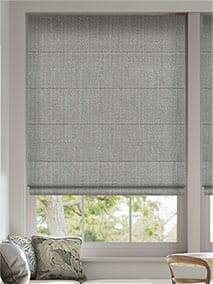 Paleo Linen Elephant Grey Roman Blind thumbnail image