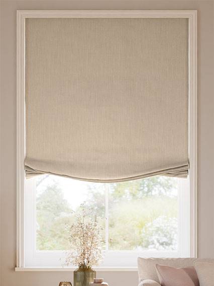 Paleo Linen Hopsack Roman Blind thumbnail image