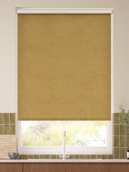 Choices Paleo Linen Saffron Roller Blind thumbnail image