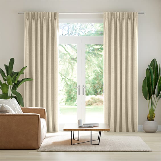 Paleo Linen Sandstone  Curtains
