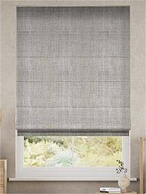 Paleo Linen Smoke Roman Blind thumbnail image