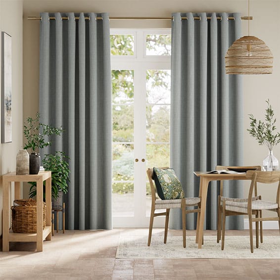 Paleo Linen Steel Curtains