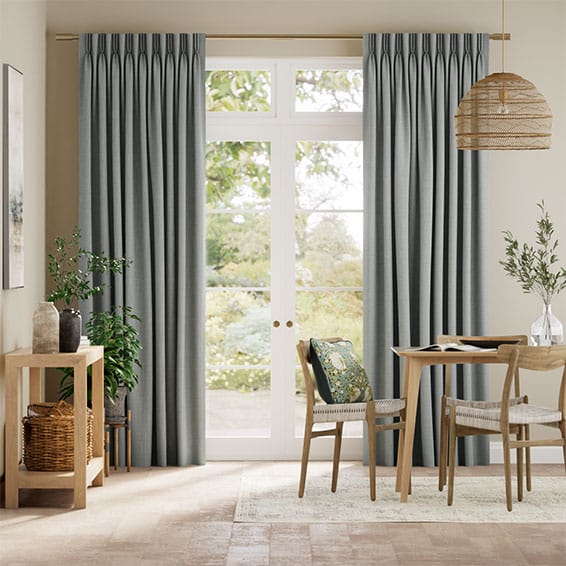 Paleo Linen Steel Curtains