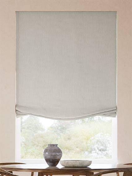 Paleo Linen Stone Roman Blind thumbnail image