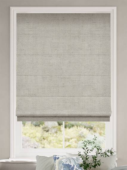 Paleo Linen Stone Roman Blind thumbnail image