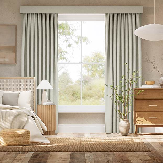 Complete Blackout Paleo Linen Biscotti Total Blockout Curtain thumbnail image