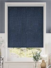 Electric Choices Paleo Linen Vintage Indigo Roller Blind thumbnail image