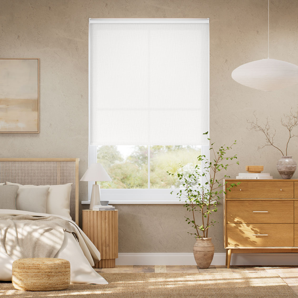Pantone Wispy Clouds Roller Blind