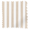 Pantone Tapioca - Fine Stripe Roman Blind sample image