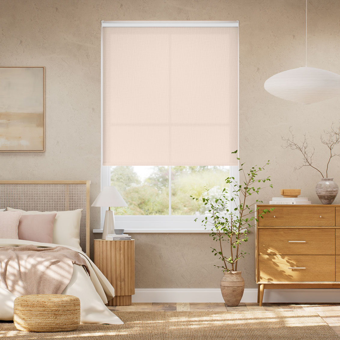 Pantone Shell Roller Blind