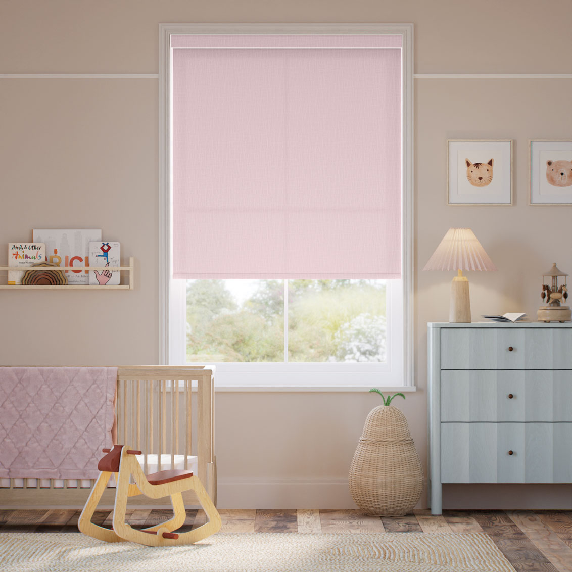 Pantone Pale Lilac Roller Blind
