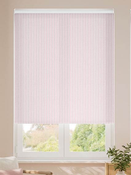 Pantone Pale Lilac - Fine Stripe Roller Blinds thumbnail image