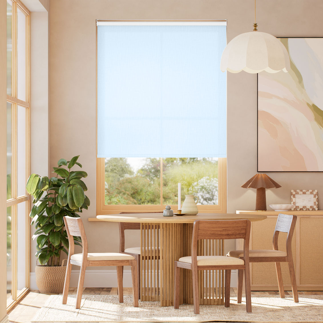 Pantone Ice Melt Roller Blind