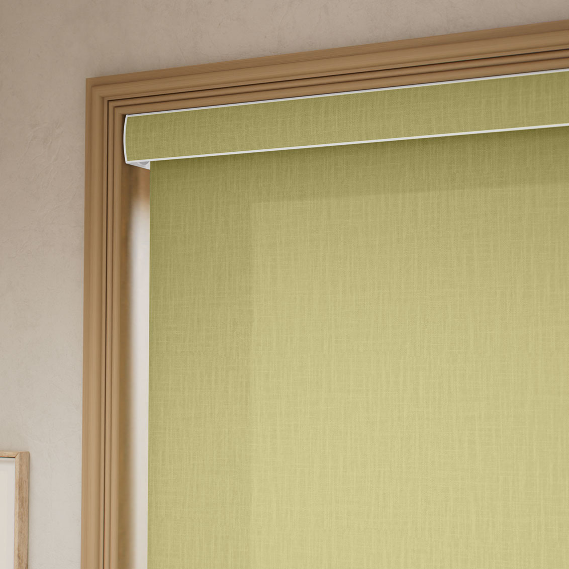 Pantone Leek Green Roller Blind