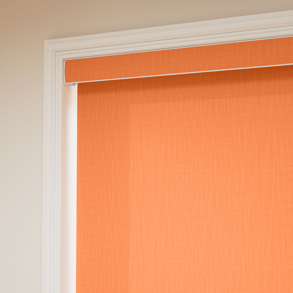 Pantone Tangerine Roller Blind