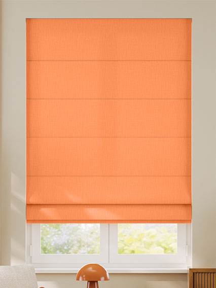 Pantone Tangerine Roman Blinds thumbnail image