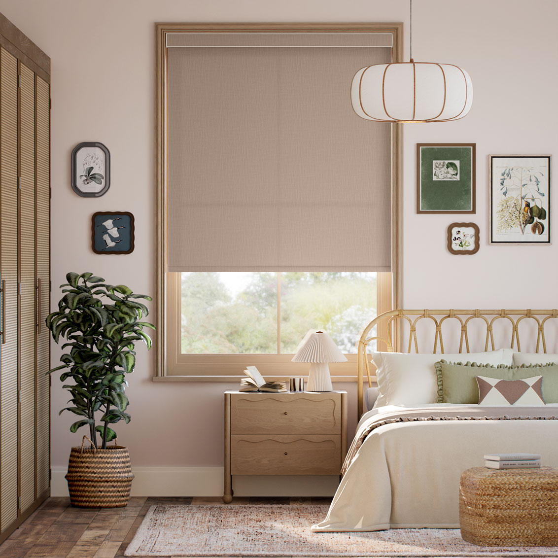 Pantone Stucco Roller Blind