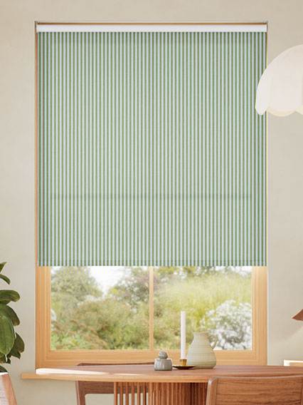Pantone Epsom - Fine Stripe Roller Blinds thumbnail image