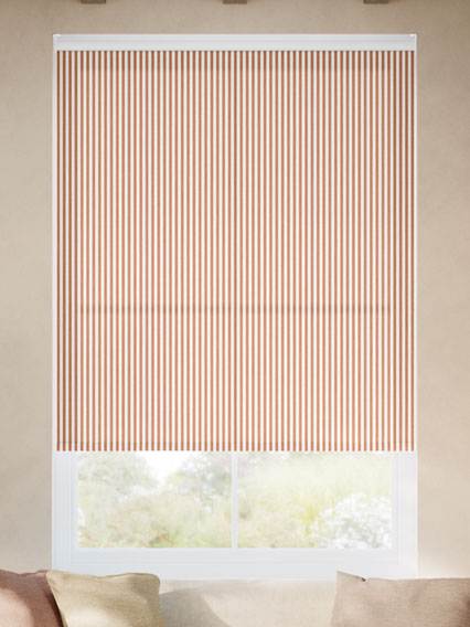 Pantone Hazel - Fine Stripe Roller Blinds thumbnail image