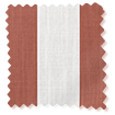 Pantone Redwood - Block Stripe swatch image
