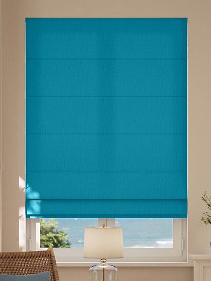 Pantone Mosaic Blue Roman Blinds thumbnail image