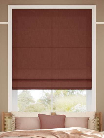 Pantone Roasted Russet Roman Blinds thumbnail image