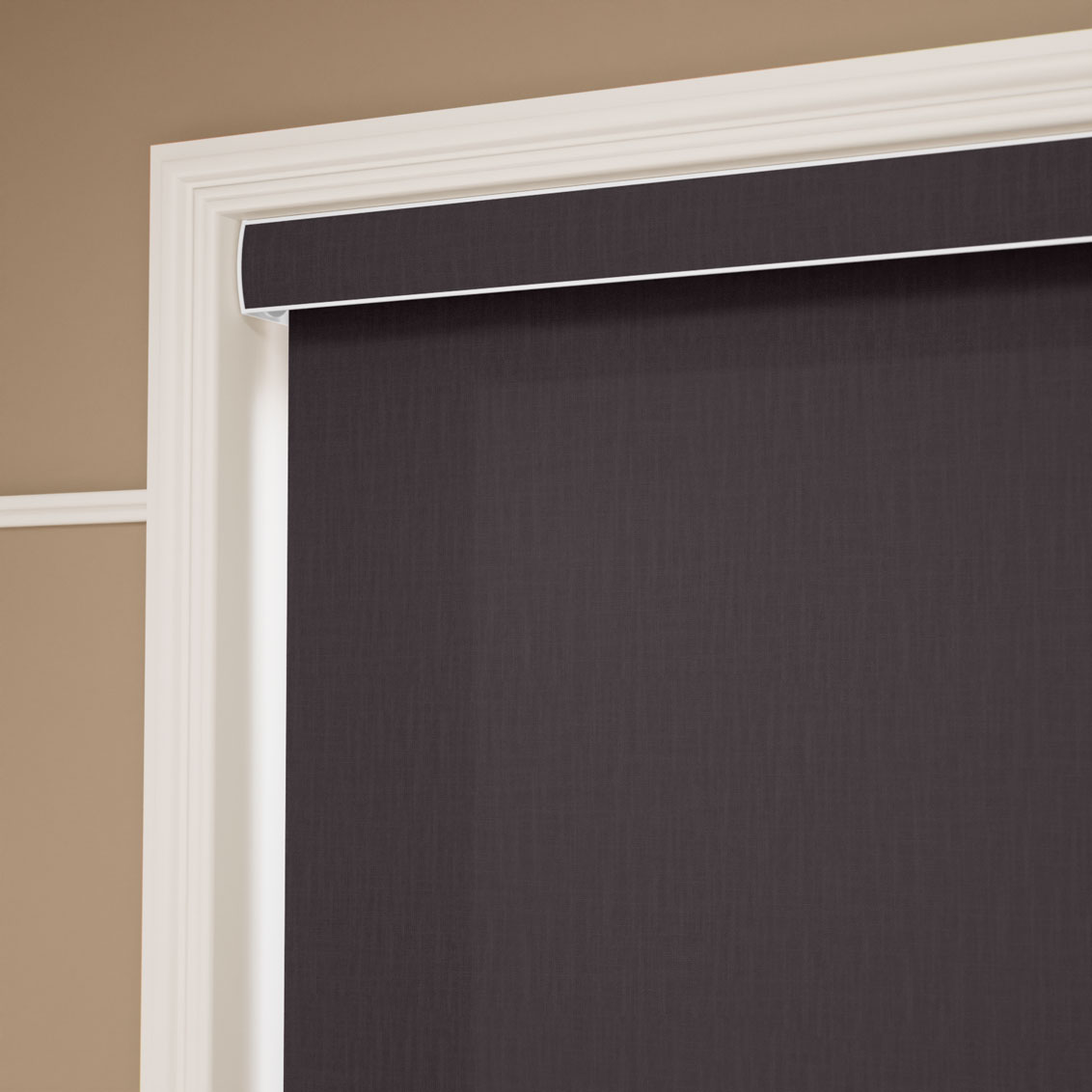 Pantone Black Bean Roller Blind