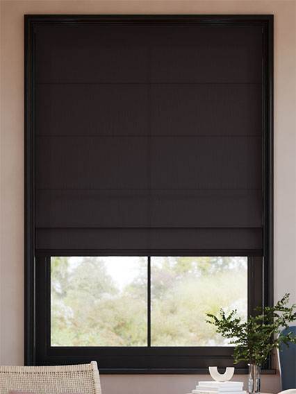 Pantone Black Bean Roman Blinds thumbnail image
