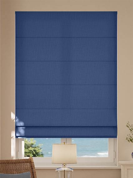 Pantone True Navy Roman Blinds thumbnail image
