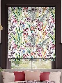 Paradise Botanical Flamingo Roman Blind thumbnail image