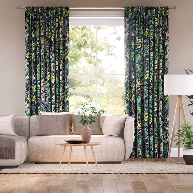 Paradiso Velvet Midnight Curtains thumbnail image